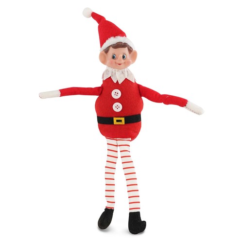 Naughty christmas elf plush - naughty,